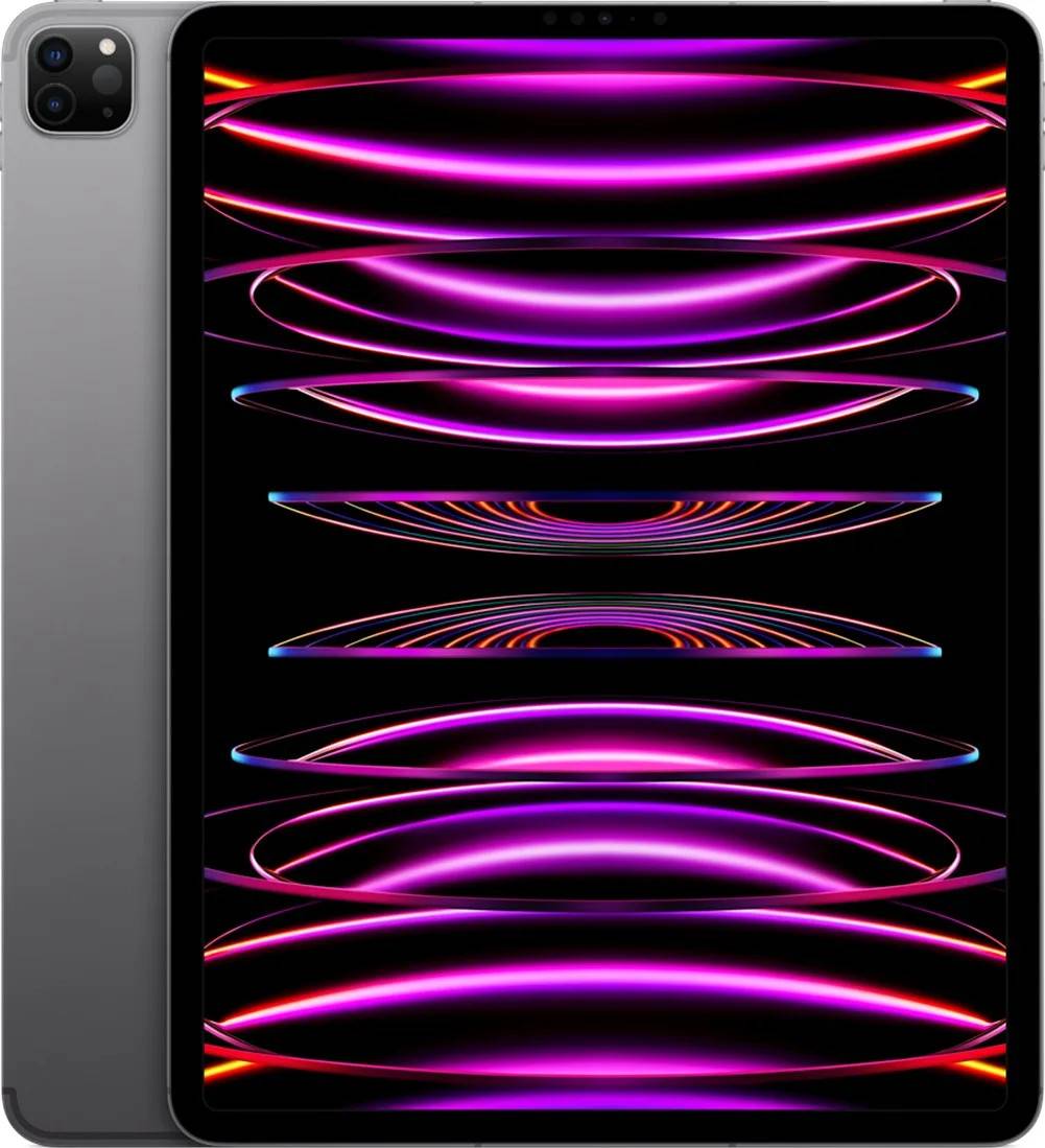 Apple iPad Pro 12.9 (2022) Wi-Fi + Cellular 256GB Space Grey Grade B Refurbished