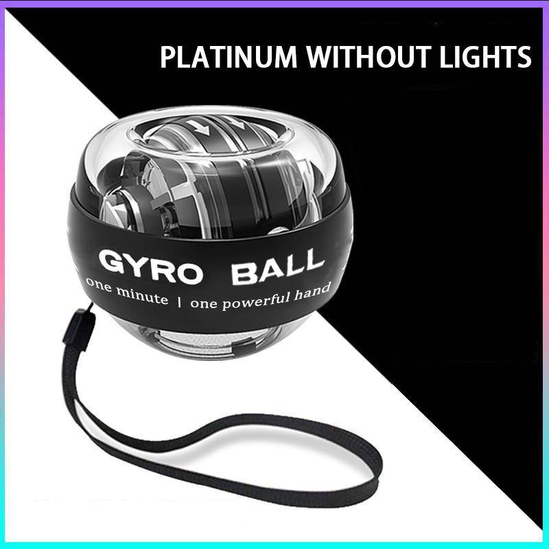 100KG Gyro Power Ball Handtränare LED Handledsstärkare Muskuleringsträning Powerball Handledsträningsutrustning Rörelse Lättvikt