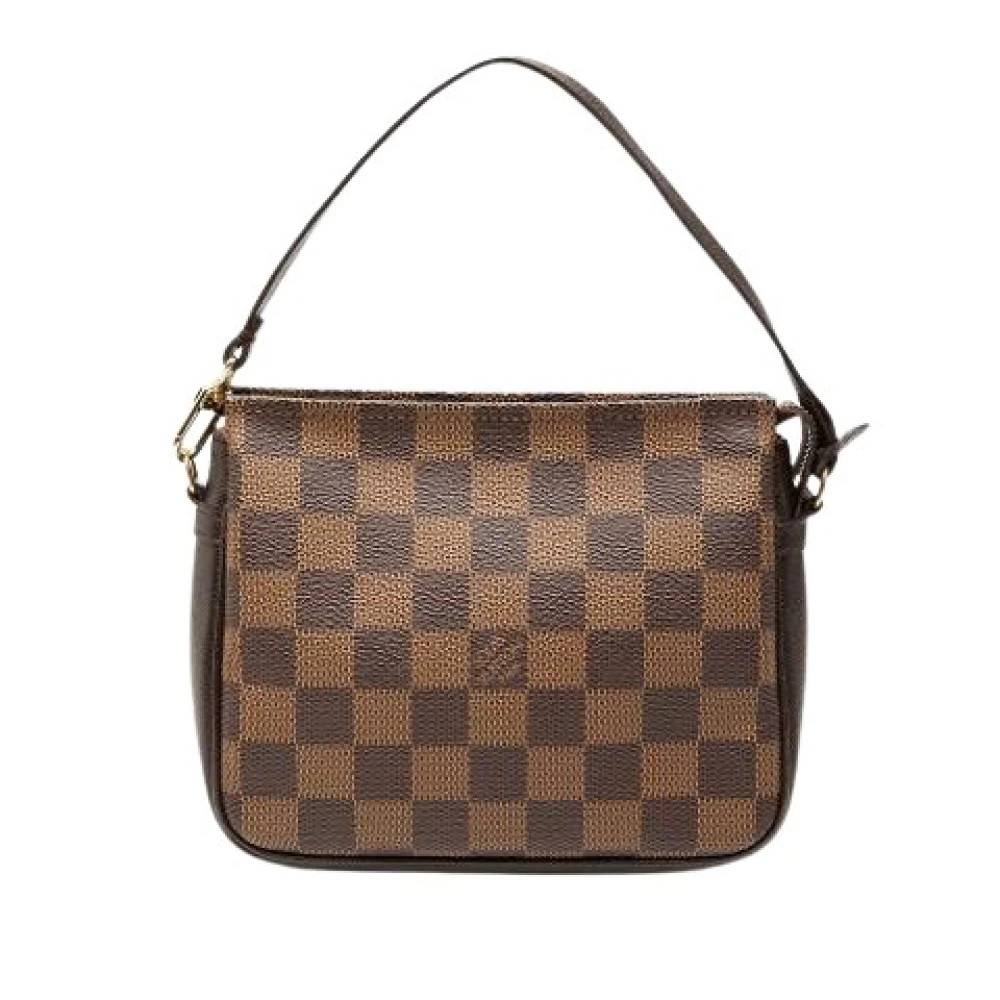 Louis Vuitton Vintage Pre-owned Trousse Pochette - Vintage - Dame - Brun - ONE SIZE - Uld