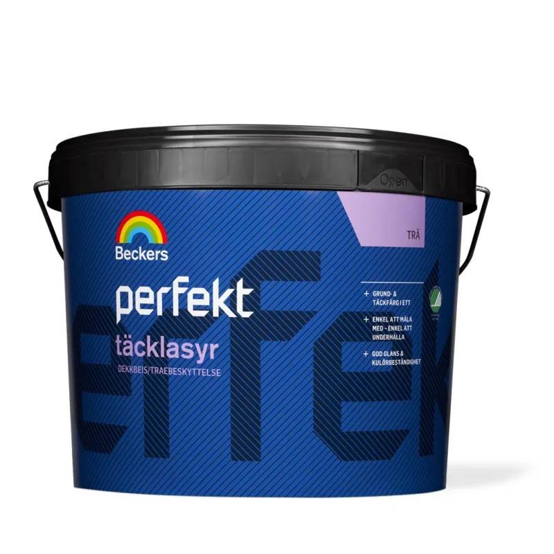 Perfekt Træbeskyttelse 10 liter Sort