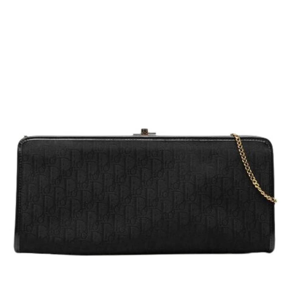 Dior Vintage Pre-owned Canvas Crossbody Bag - Vintage - Dame - Sort - ONE SIZE - Læder