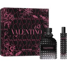 Valentino Dufte til mænd Uomo Born In Roma Gavesæt Eau de Toilette Spray 50 ml + rejsespray 15 ml 65 ml (11.538,00 kr / 1 l) - 65 ml