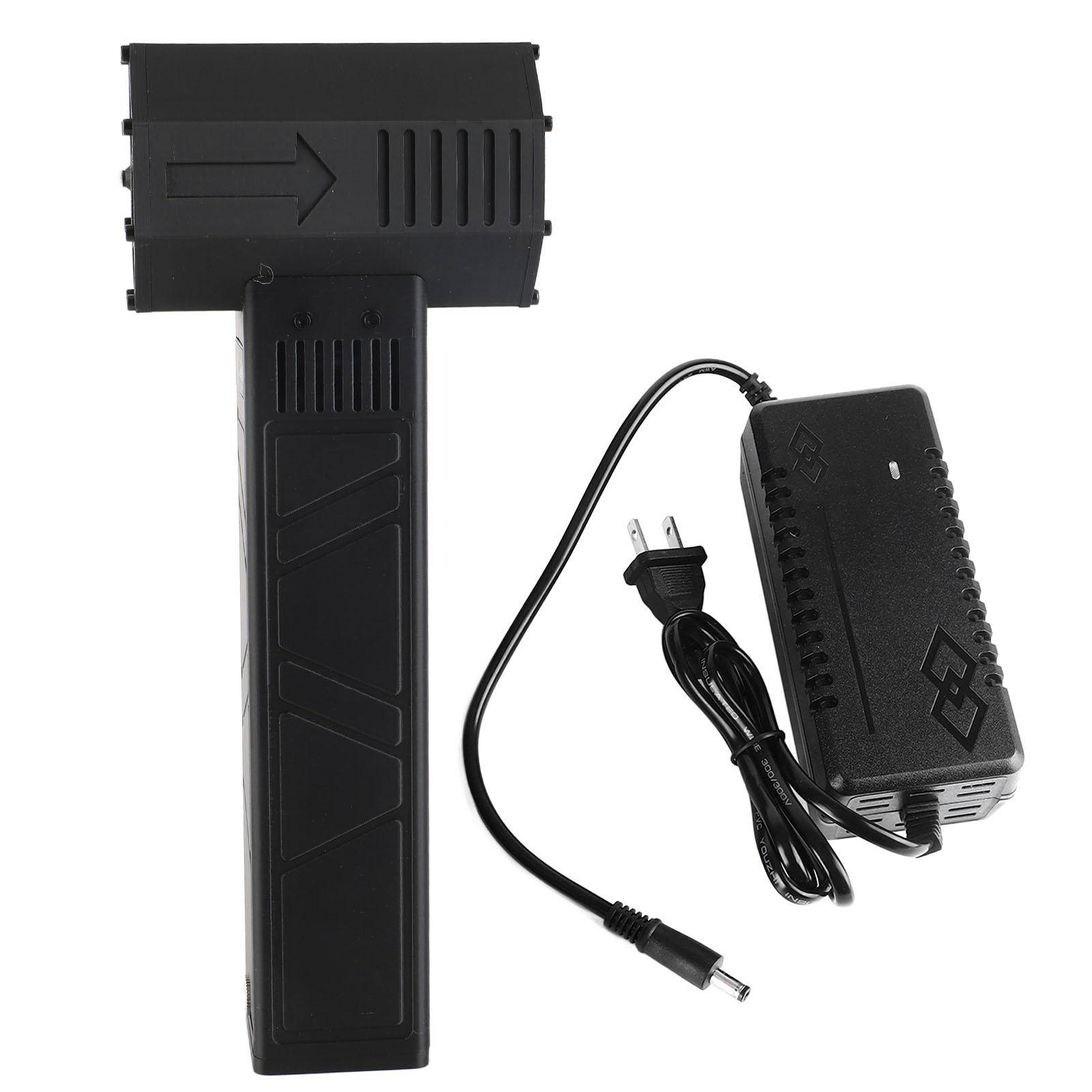 Jet Dry Mini Hårtork 800W Borstlös Motor Bärbar Turbo Drivet Jetfläkt med Justerbar Hastighet Jet