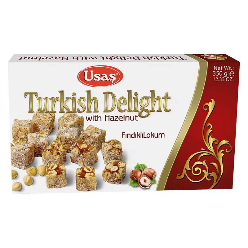 Turkisk Delight med Hasselnöt och Kokos