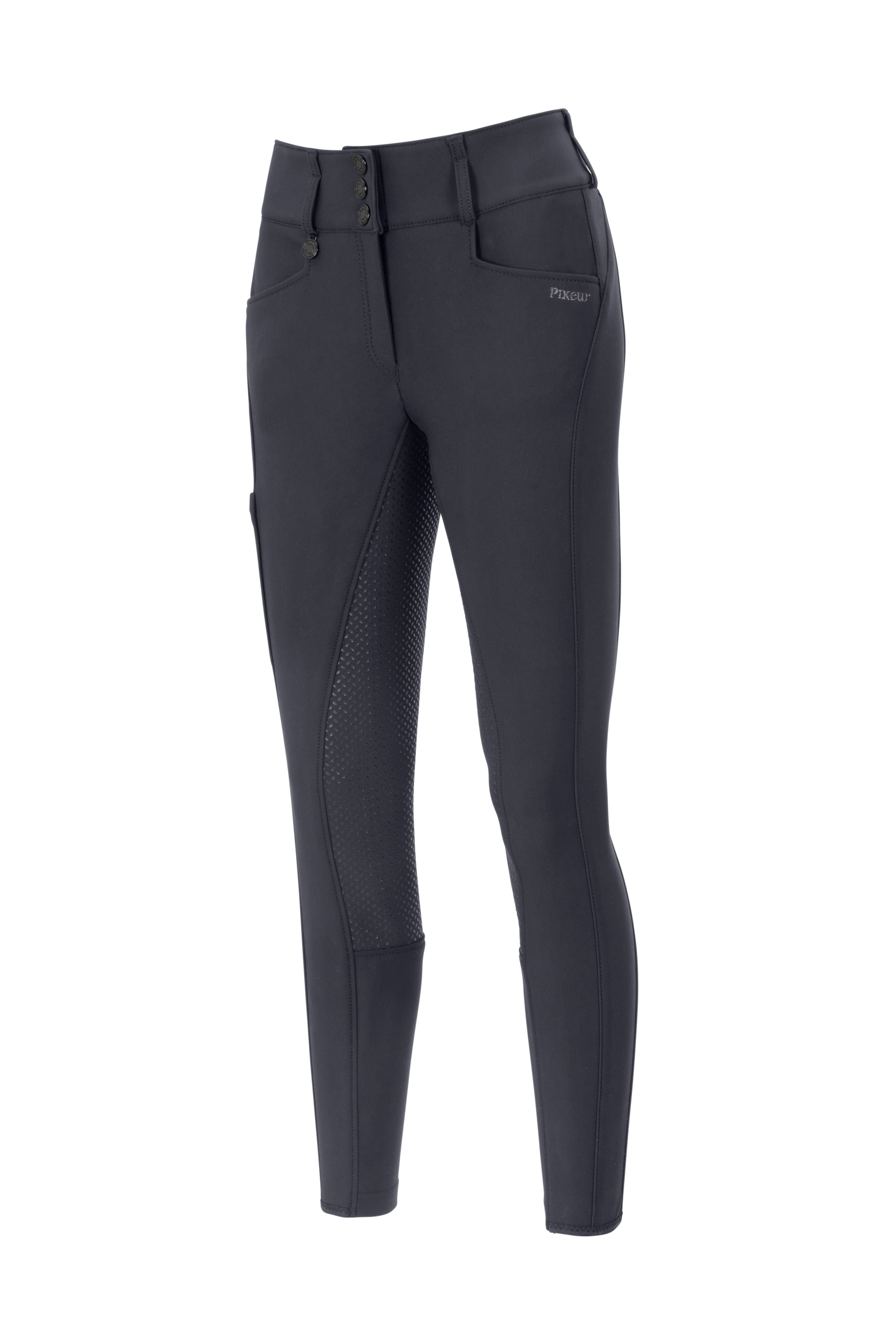 Vinterridbyxa Candela Grip - Dark Shadow, Pikeur