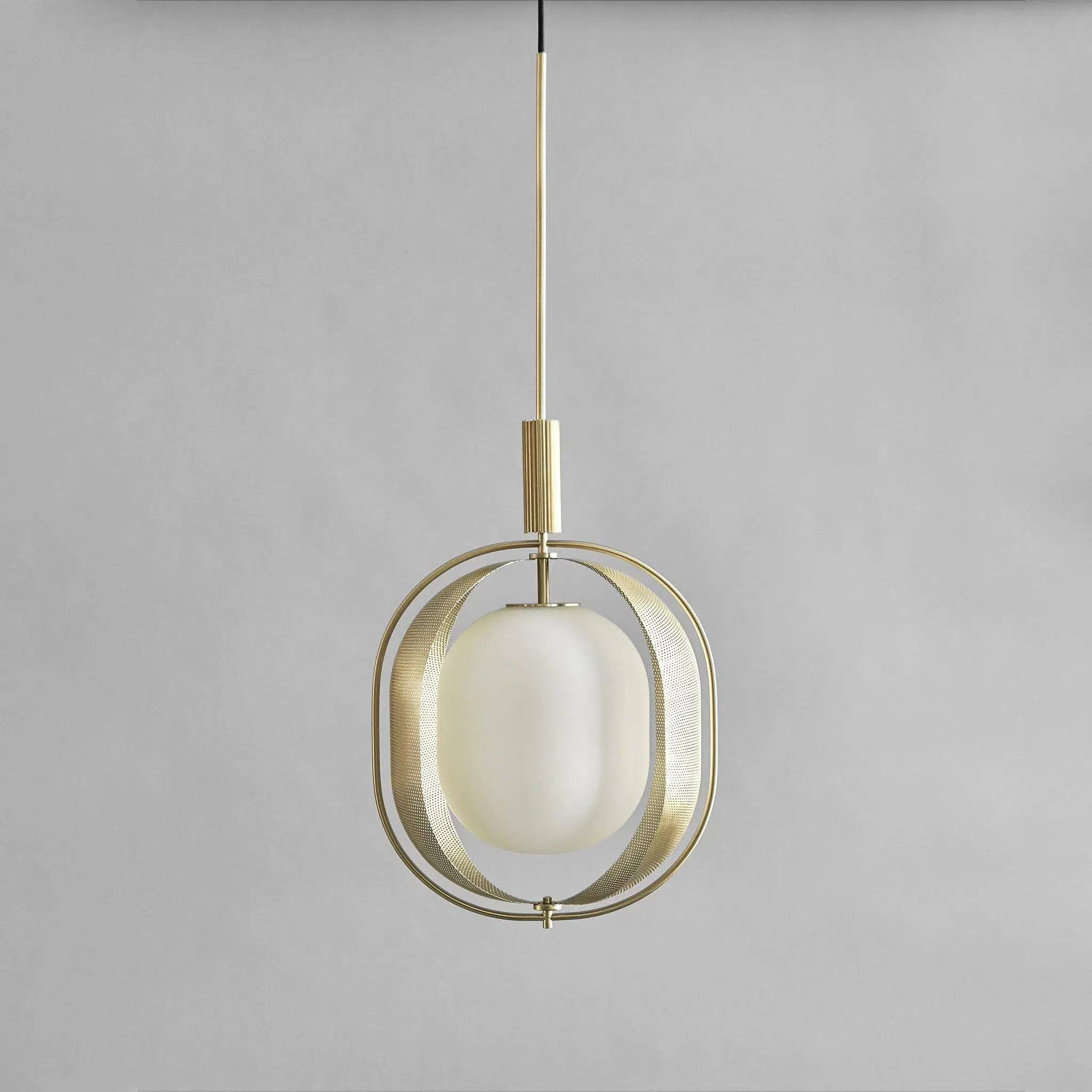 Pearl Pendant - Brass.
