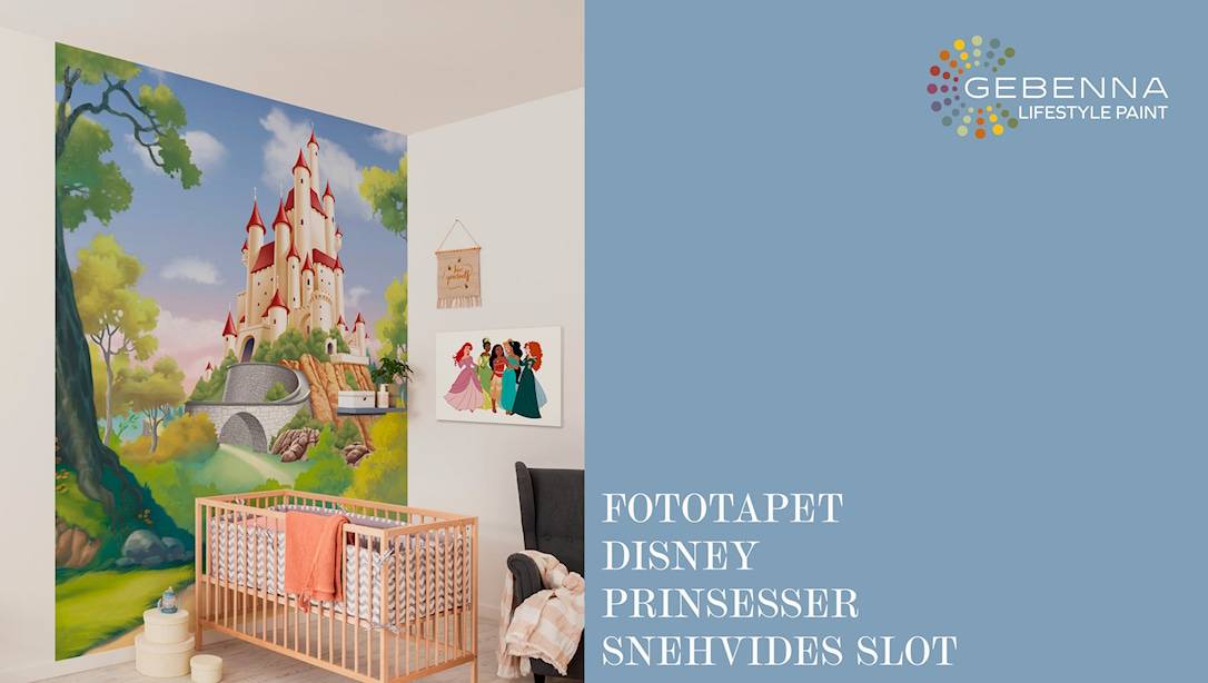 Fototapet: Disney Prinsesser "Snehvides slot".
