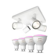 Philips Runner takspotlight, 4 spotlights, Hue White Color Ambiance lampor