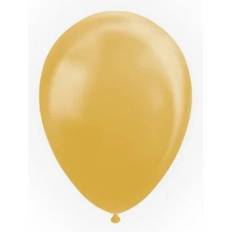 Ballon metallic guld 10 stk.