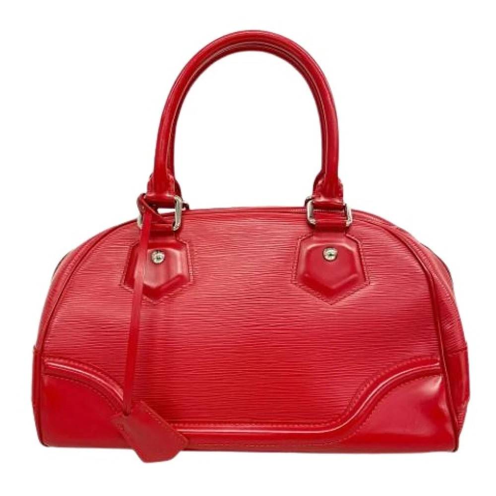 Louis Vuitton Vintage Pre-owned Vintage Håndtaske - Vintage - Dame - Rød - ONE SIZE - Læder