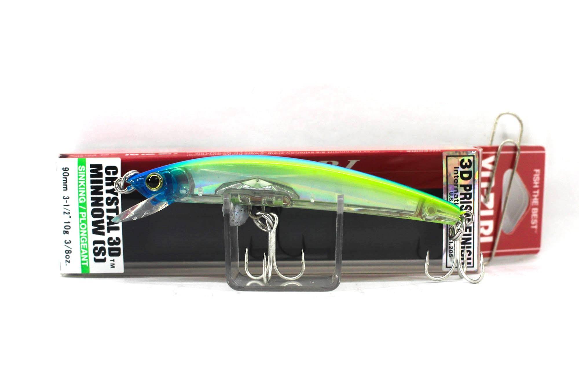 Yo Zuri 3D Crystal Minnow 90 mm Sinking Lure F1148-C58 (6003)