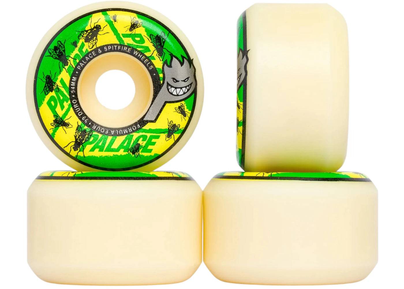 Palace Spitfire Formula Four Conical Full Fly 54MM Skateboard Wheels 54Mm - One Size (One Size)
