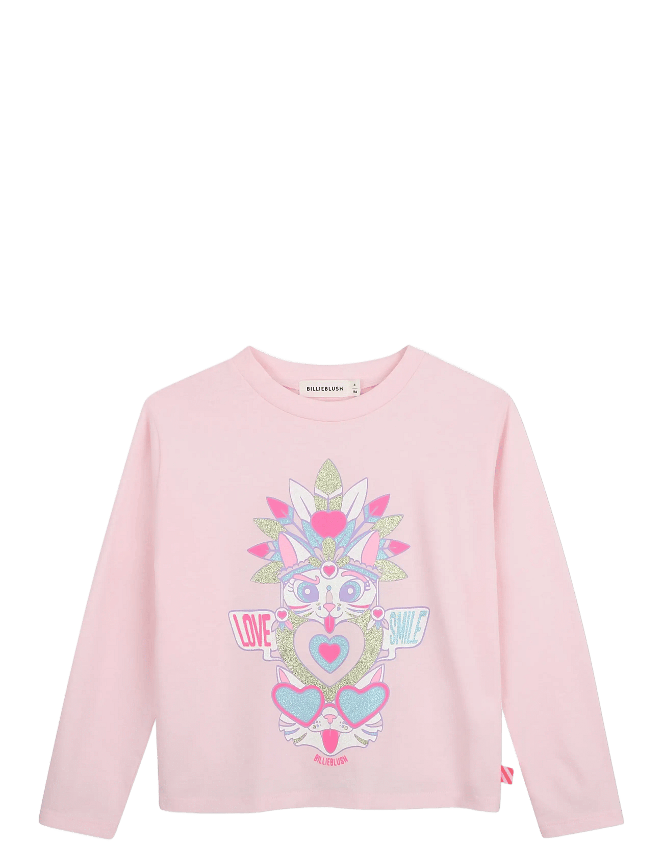 Billieblush Long Sleeve T-Shirt - Pink - 110