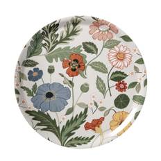 Bloom rund bricka 38 cm Crème, Hanna Wendelbo