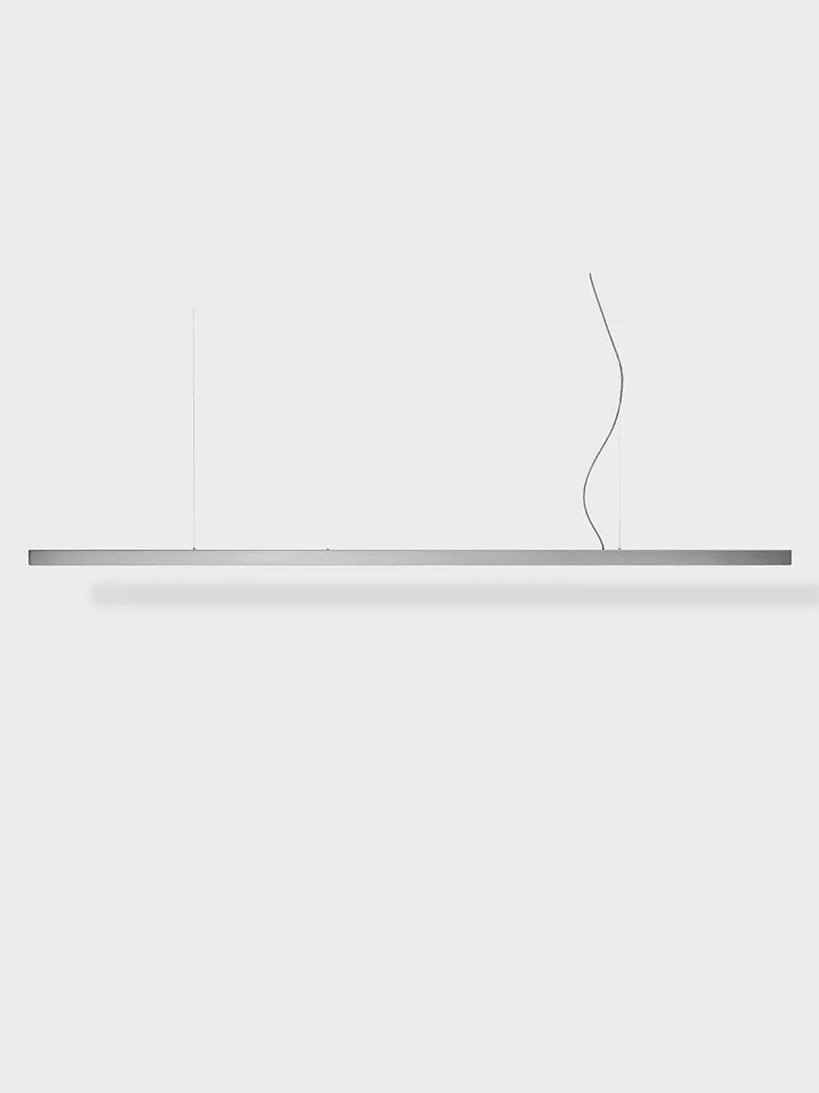 I Model Pendel, m. ledning fra Anour Rustfrit stål / 300 cm / Børstet - Jacobsen Plus