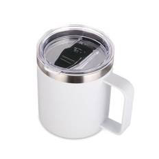 Volhoply 414 cl isolerad rostfritt stål kaffemugg med läckagesäkert lock, dubbelvägg vakuum resa kaffekopp med handtag, återanvändbar metall tumlare, campingmuggar håller varm/kall, julklappar