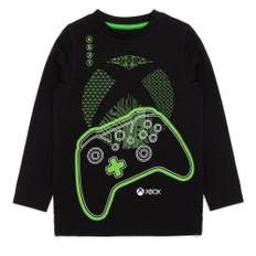 Xbox Boys Game Controller Long-Sleeved Pyjama Set - 7-8 Years / Black-Green