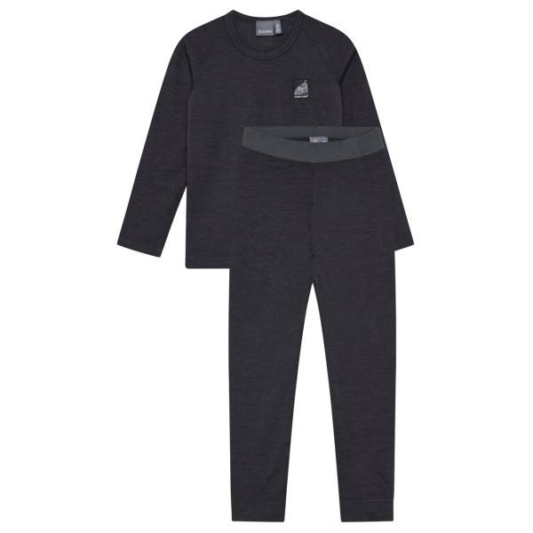 Color Kids Kid's Ski Underwear with Wool Merino undertøj Børn størrelse 140 farve grå