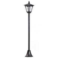 Solcellsdriven Trädgårdslampa LED 40 Lumen Svart