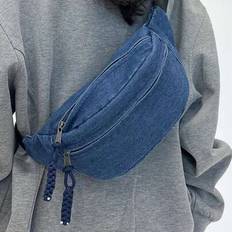 Mini Ditsy Floral Chest Bag/Waist Bag For Women - Blue