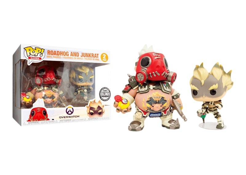 Funko Pop! Games Overwatch Roadhog & Junkrat Blizzard Entertainment Exclusive 2 Pack