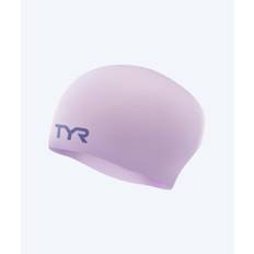 TYR badehætte til langt hår - Silicone - Lyserød