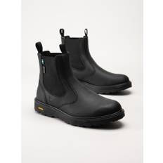 Graninge - Åreskutan - Svarta chelsea boots i skinn storlek 41 - Black (41)