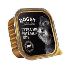 Doggy Delikatess Paté Nöt Våtfoder - 150g