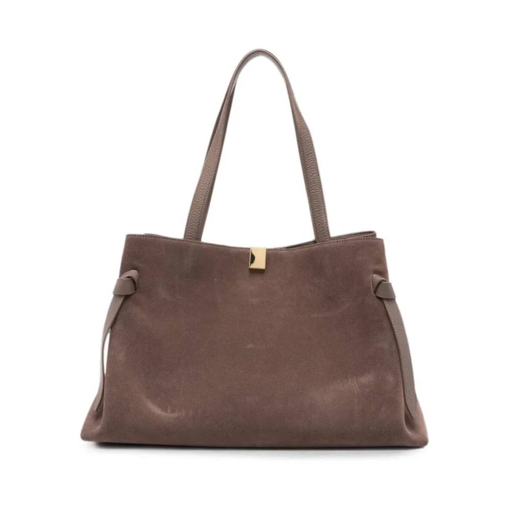 Yuzefi Gyoza Tote Taske - Tasker - Dame - Brun - ONE SIZE - Uld