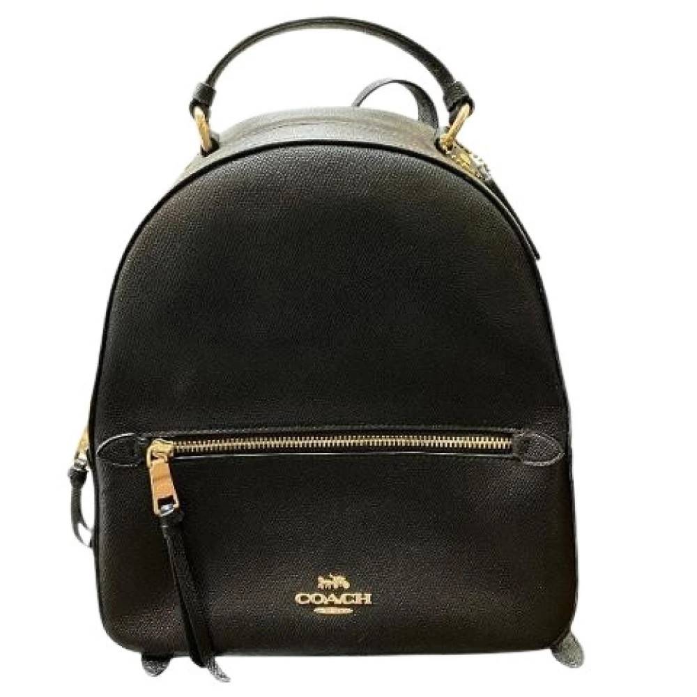 Coach Pre-owned Pre-owned Læder Rygsæk - Vintage - Dame - Sort - ONE SIZE - Læder