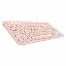 Tangentbord Logitech K380 Franska AZERTY Rosa AZERTY