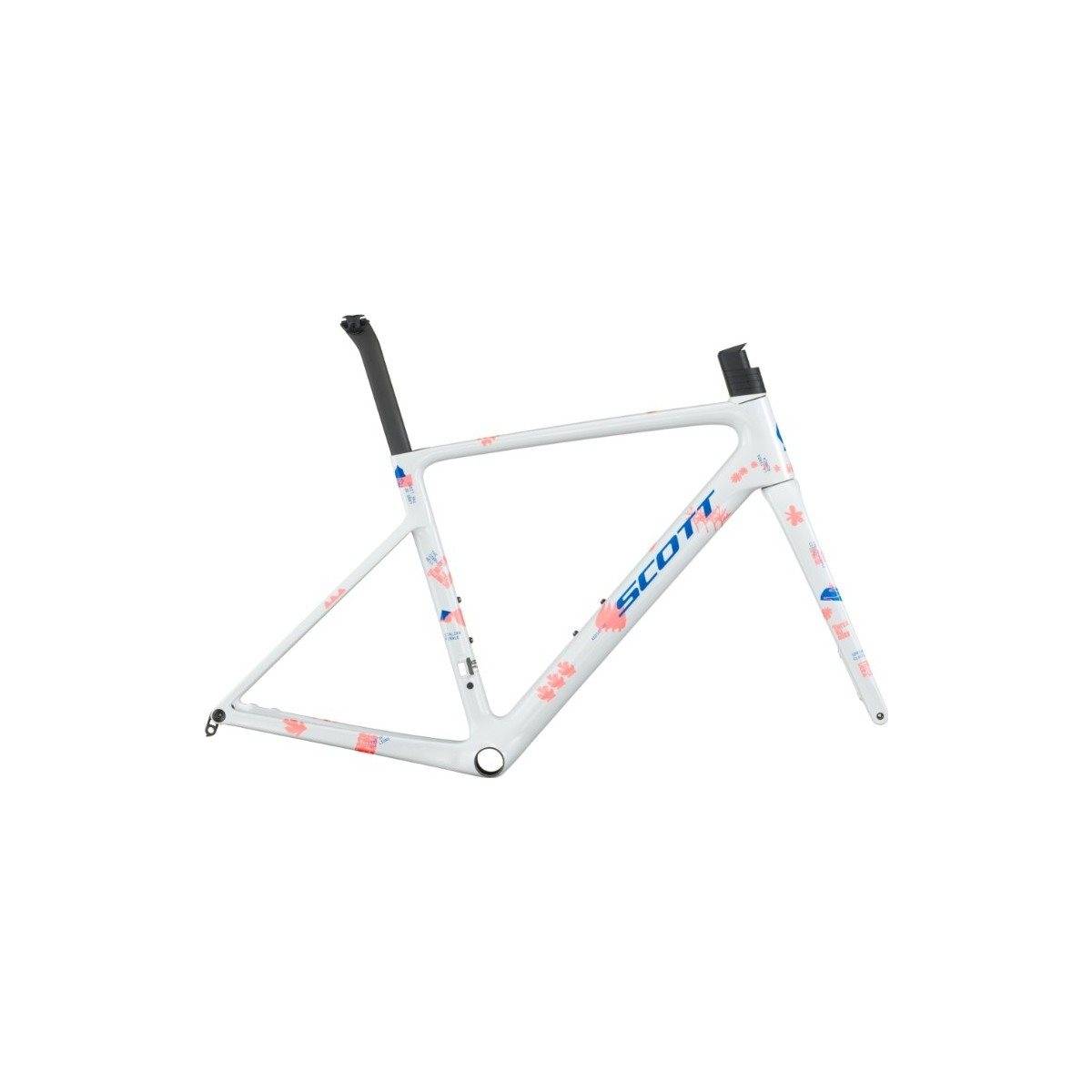 Ramkit Scott Frameset Addict RC Team HMX Beluga Grey
