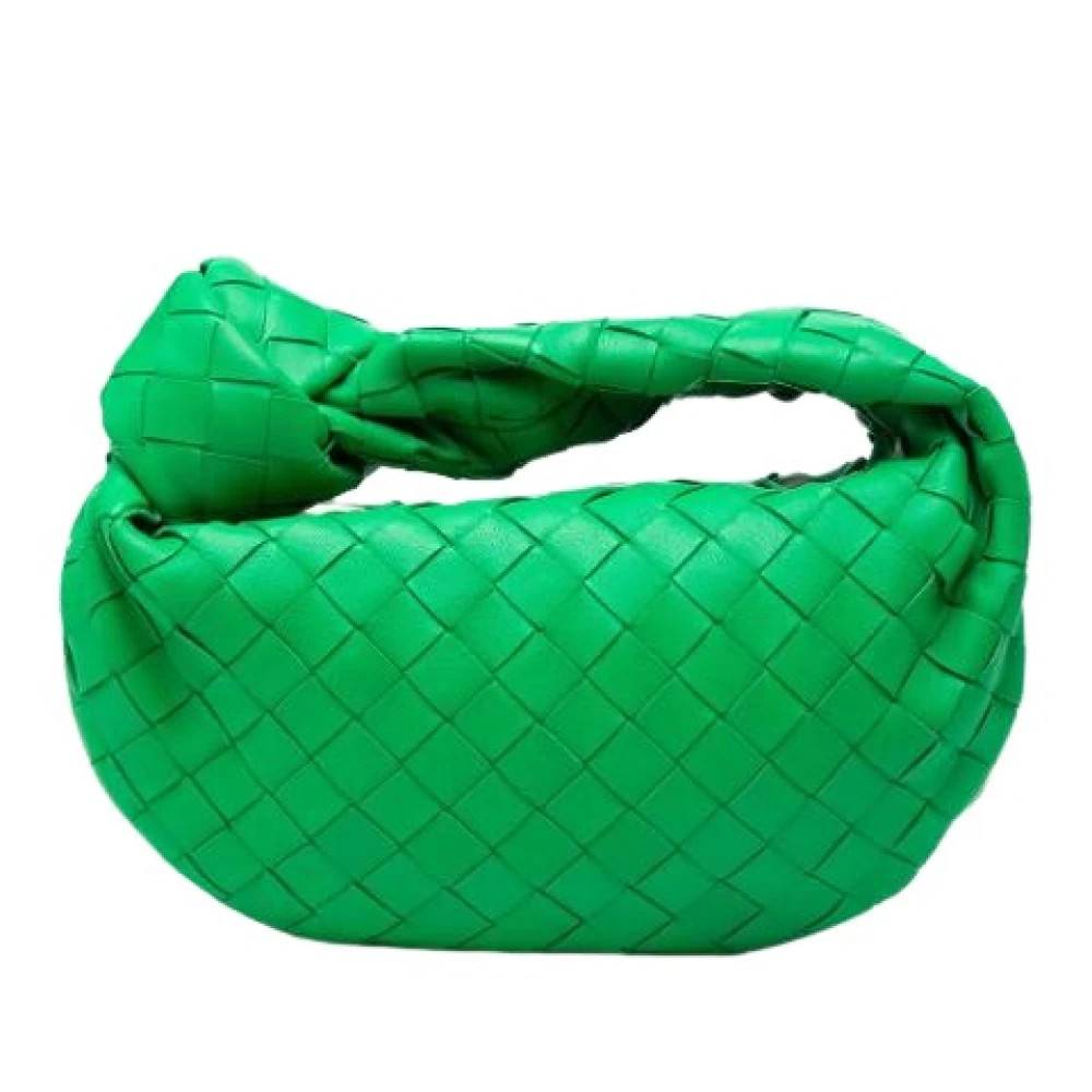 Bottega Veneta Vintage Pre-owned Jodie Mini Bag - Vintage - Dame - Grøn - ONE SIZE - Uld