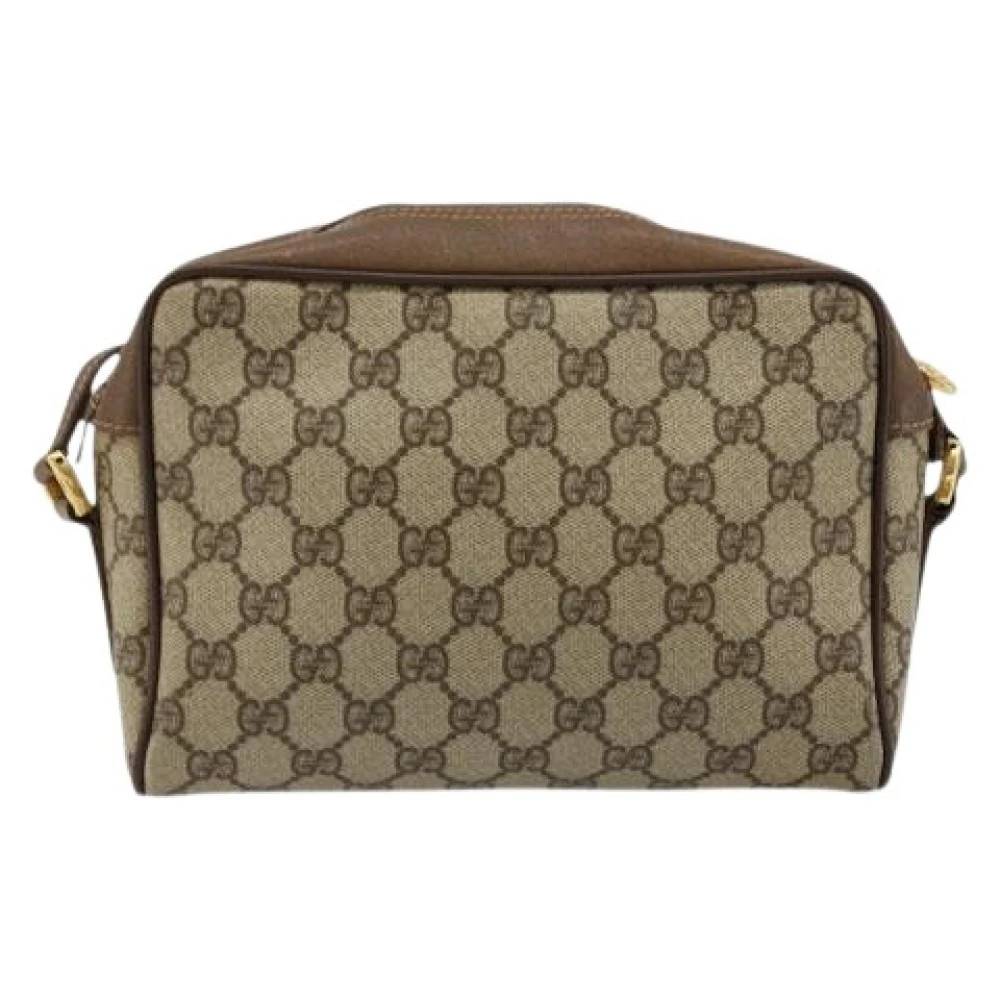 Gucci Vintage Pre-owned Vintage Cross Body Bag - Vintage - Dame - Beige - ONE SIZE - Uld