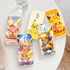 Transparent Case for Samsung A04 A14 A23 A34 A54 M23 M33 M52 M53 Realme Narzo 50 50I 50a Prime C35 C55 C30S 10 9 Pro K-86 Pikachu VIVO V20 buffel hud