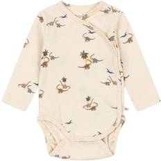 Konges Sløjd Basic LS Newborn Body Gots Str 3M - P10054 Langærmede Bodies hos Magasin
