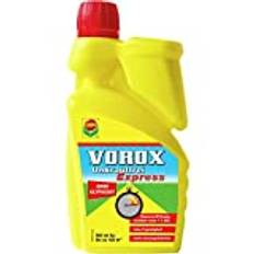 VOROX Unkrautfrei Express - Bekämpfung von Unkräutern an Zierpflanzen, Obst und Gemüse, wirkt gegen Algen, Moos und mehr als 50 Unkräuter - 500ml Konzentrat