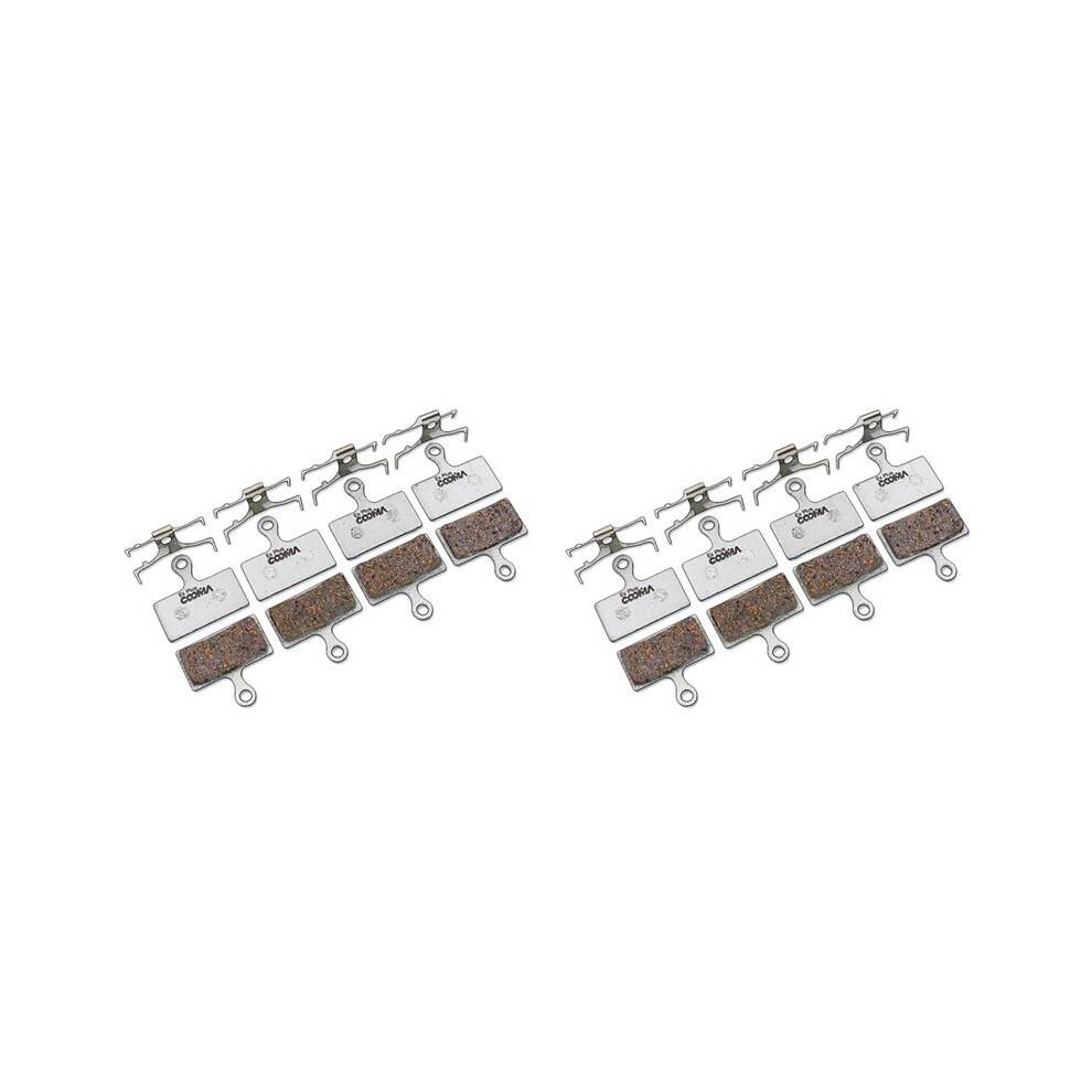 COOMA SPORT 8 Pairs Ex Bicycle Disc Brake Pads for M9000 Deore XT M8000 M785 M615 SLX Deore,R785,RS785