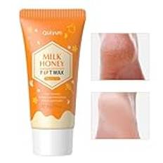 Fotpeeling - Närande återfuktande mjölk Honung Foot Peel Masque Callus Remover | 1,76 oz Fotvård, Foot Exfoliator Peeling Masque för torr sprucken fot Jeanny