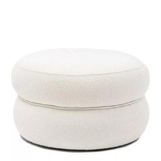 Rivièra Maison - Fodskammel - San Remo footstool, simply white