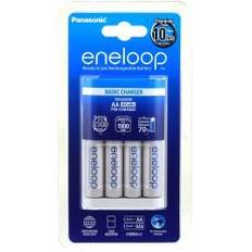 Lader Panasonic eneloop BQ-CC18 inkl. 4x Batteri Panasonic eneloop AA 1900mAh