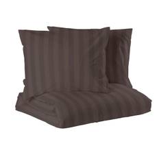 Påslakanset Kingsize Satin Choklad 2 Delar