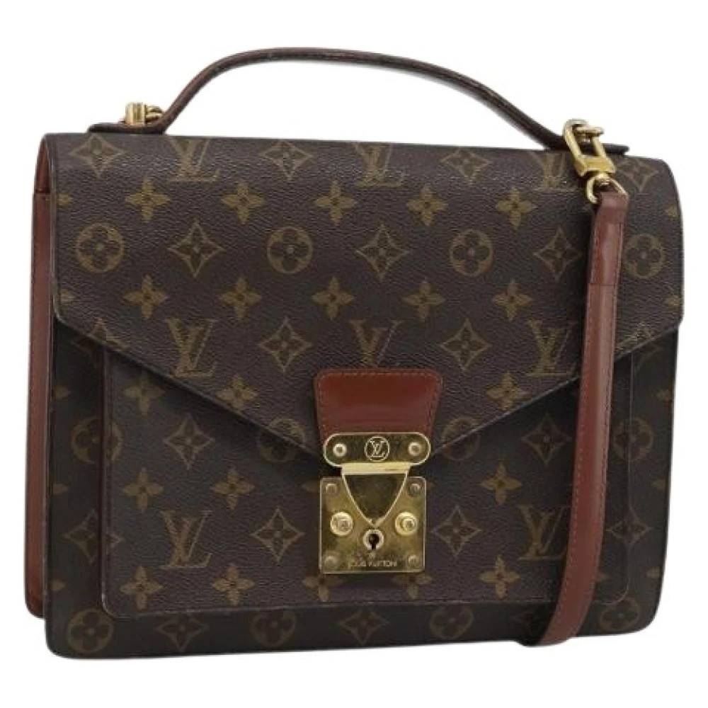 Louis Vuitton Vintage - Pre-owned Monogram Canvas Hand Bag Vintage - Dam - ONE Size - Läder