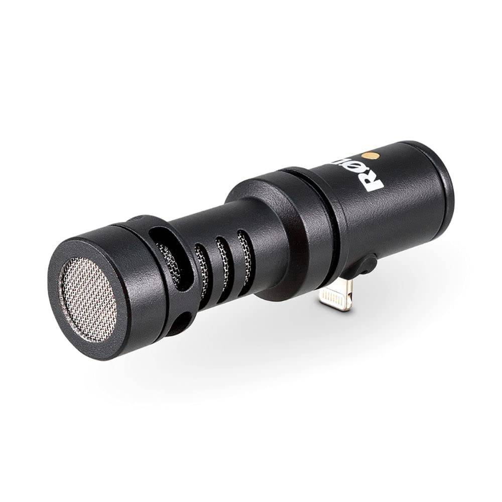 RODE Condenser Microphone Black VideoMic ME-L svart