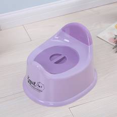 TEMU ' Potty Training Toilet - Cute , Pp Material, Ideal For Under 3 Years - Pink/purple/blue, Potty Training Seat