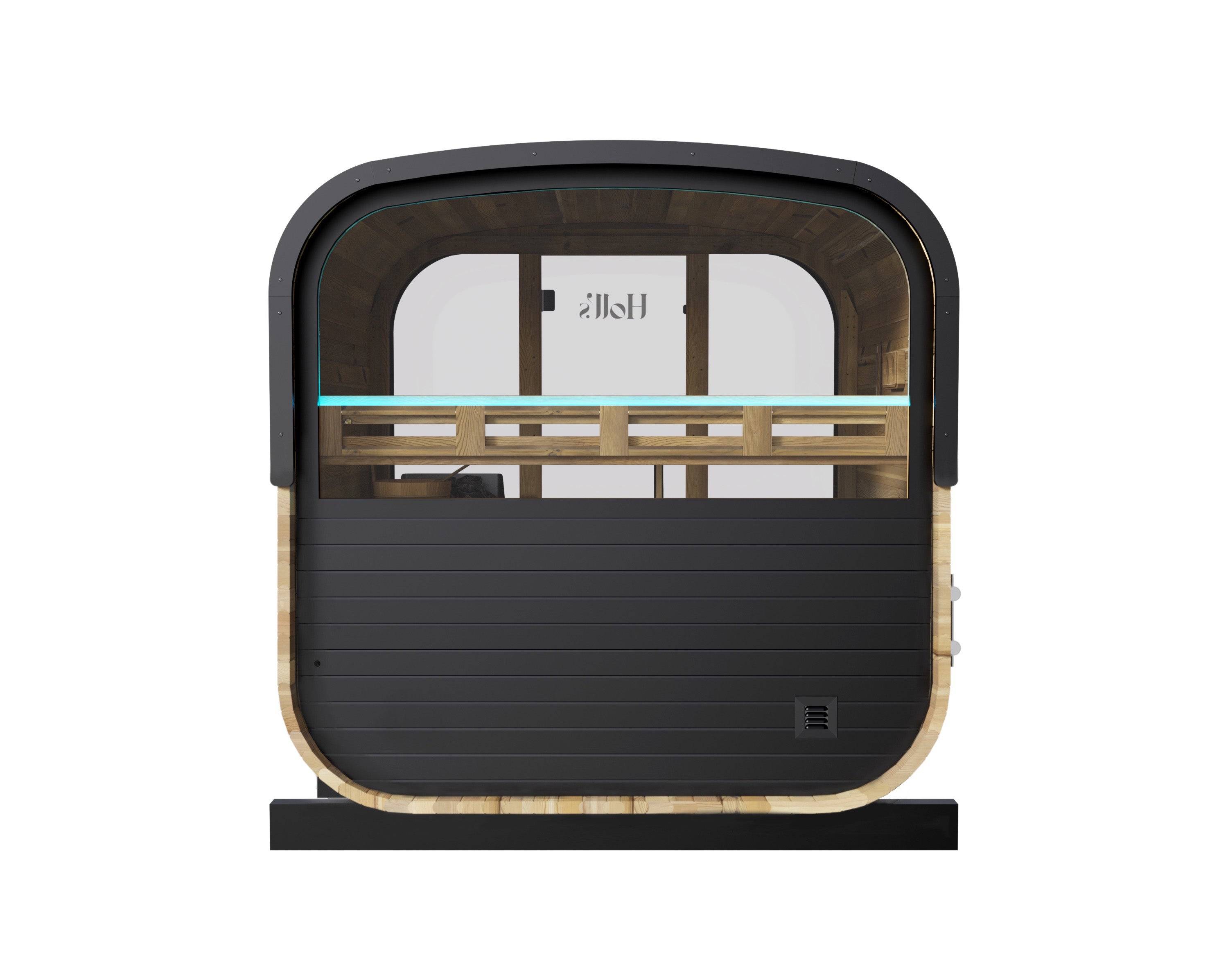Holl´s Hestia 210 Traditional Sauna Inclus modelle poele 6kW et pierres.