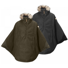 Fjällräven Luhkka Cape - Varm Poncho til Kvinder