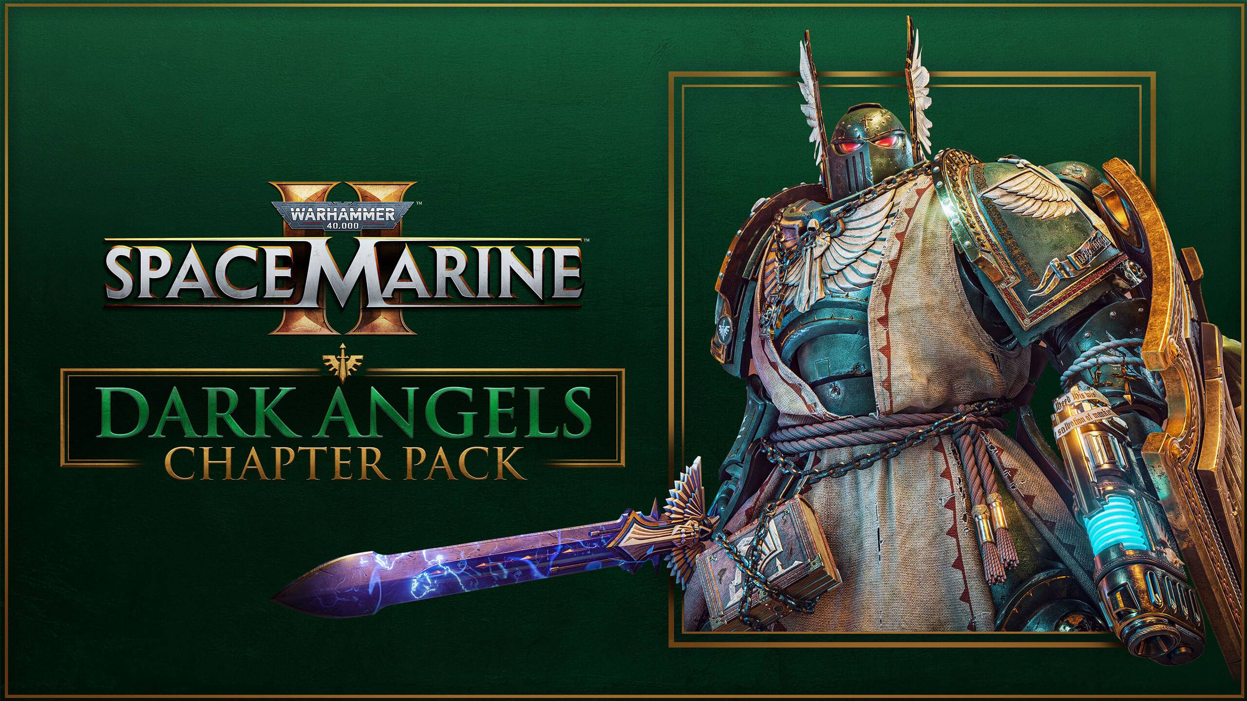 Warhammer 40000 Space Marine 2 Dark Angels Chapter Pack (PC) - Standard