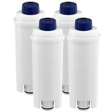 Wasserfilter Kompatibel mit Delonghi Kaffeemaschinen und Espressomaschinen, Filter für Delonghi DLSC002 Wasserfilter Kompatibel mit De'Longhi ECAM, ETAM, EC, BC Serie (4 Stück)