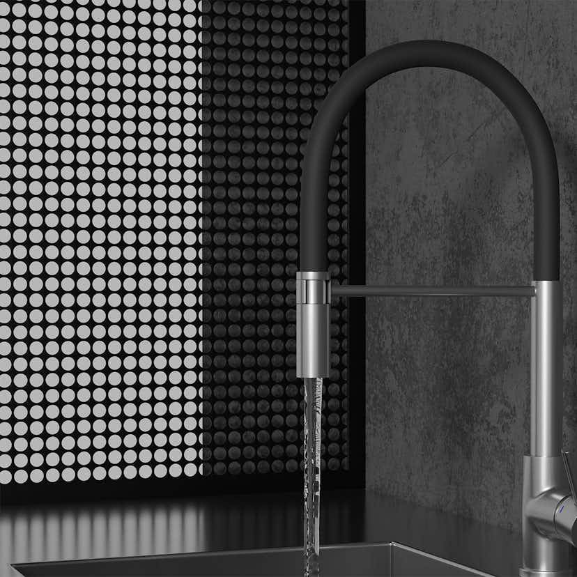 Köksblandare Scandtap Steel Pro Rostfritt Stål
